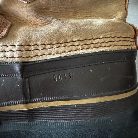 Sorel Brown Leather & Tan Winter Rain & Snow Boots main image 12